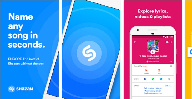 Shazam Encore Android Mobile Apps