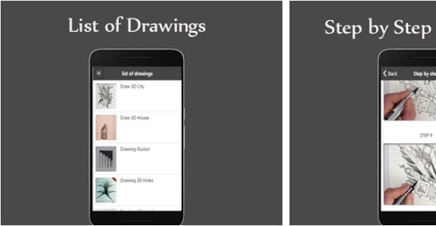 Draw 3D art design app