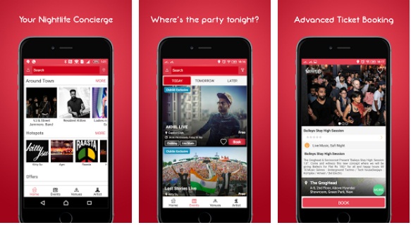 ClubGo-Parties Events Offers App