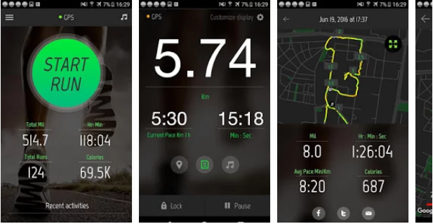 Running Distance Tracker App