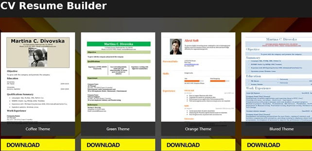 Free Resume Builder App